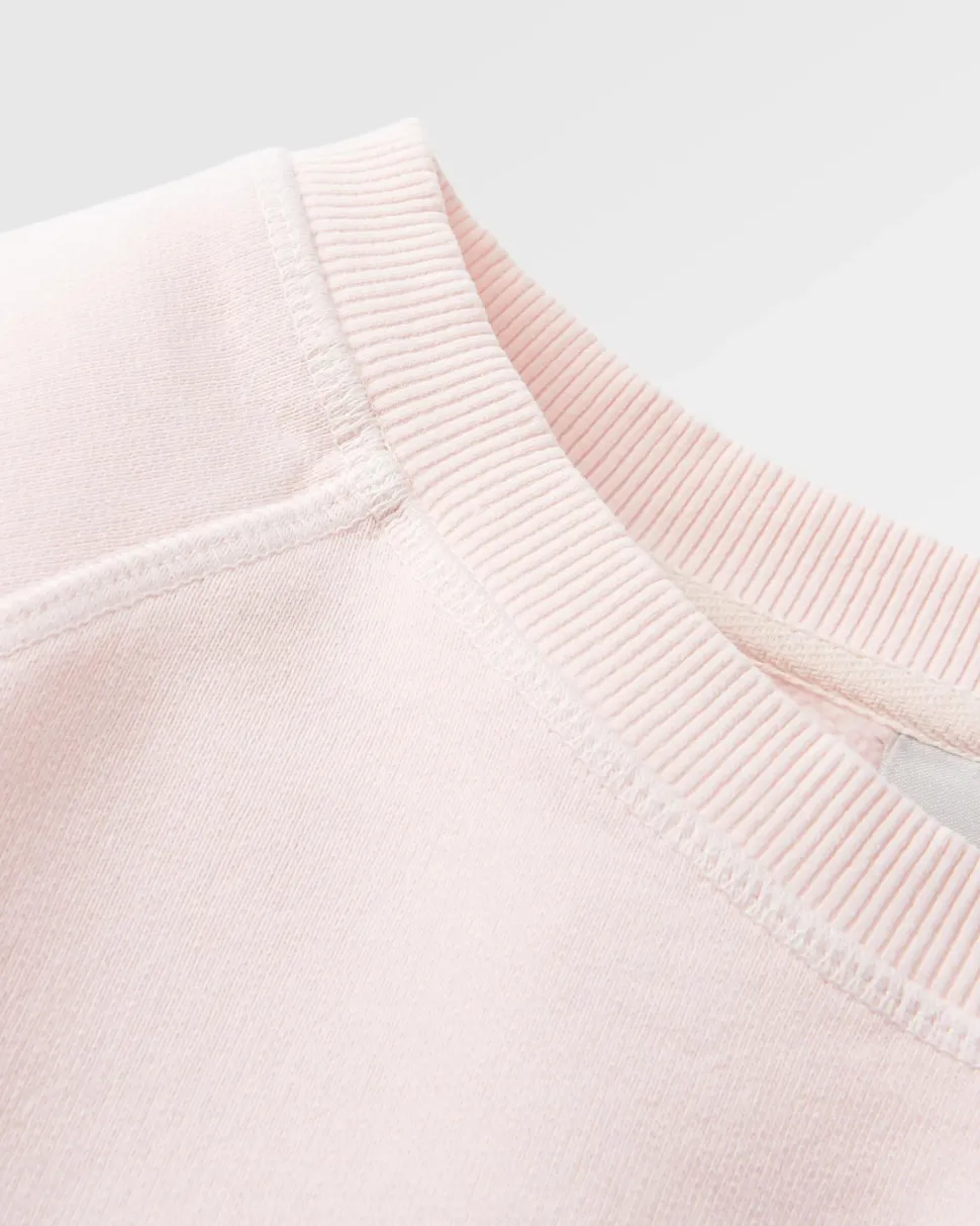 Best Passenger Remote Recycled Cotton Sweatshirt Barely Pink
