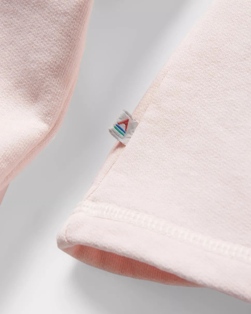 Best Passenger Remote Recycled Cotton Sweatshirt Barely Pink