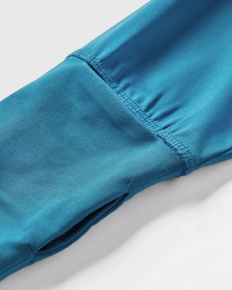 Online Passenger River Recycled Active LS T-Shirt Corsair/ Vintage White