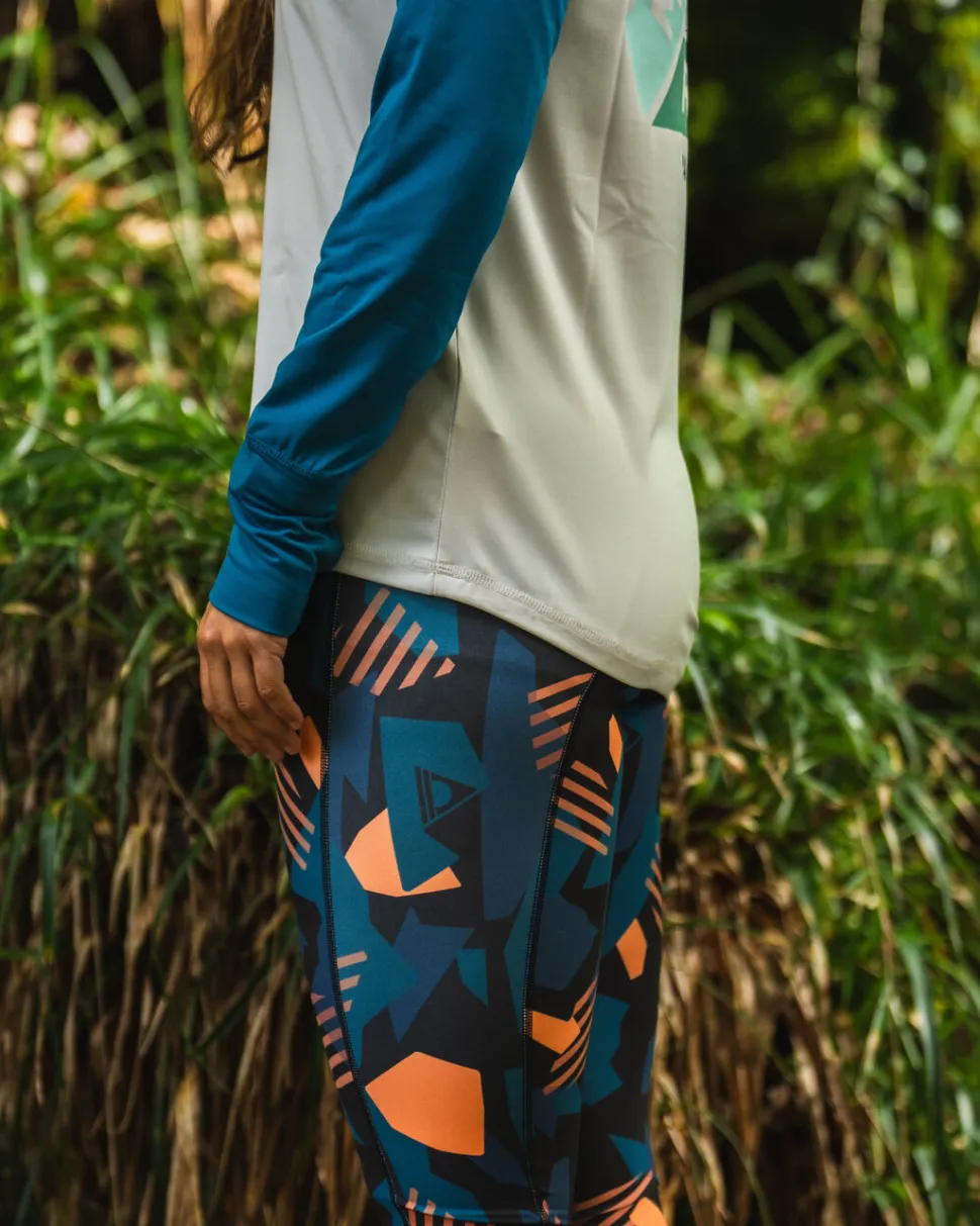 Online Passenger River Recycled Active LS T-Shirt Corsair/ Vintage White