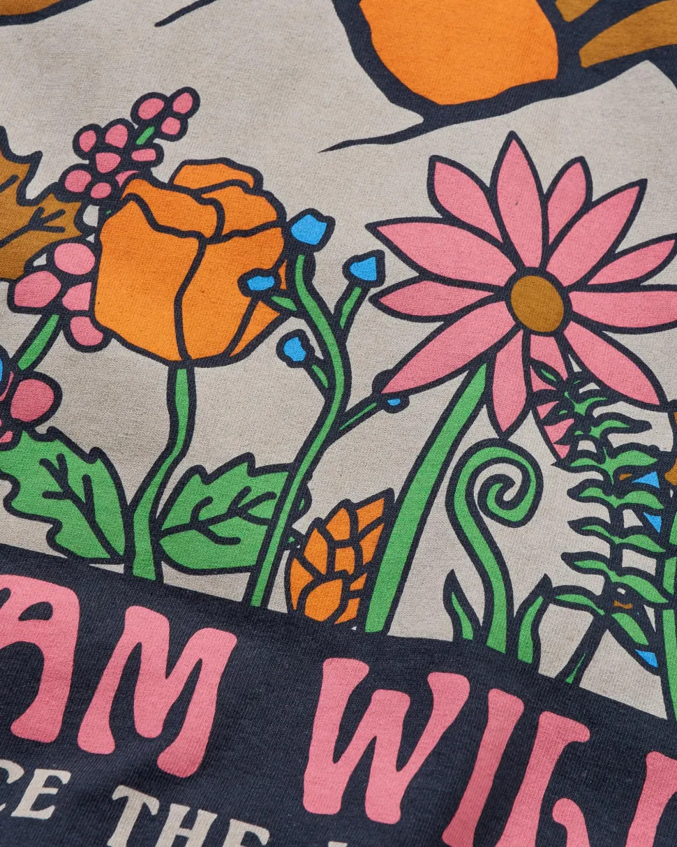 New Passenger Roam Wild LS T-Shirt Black