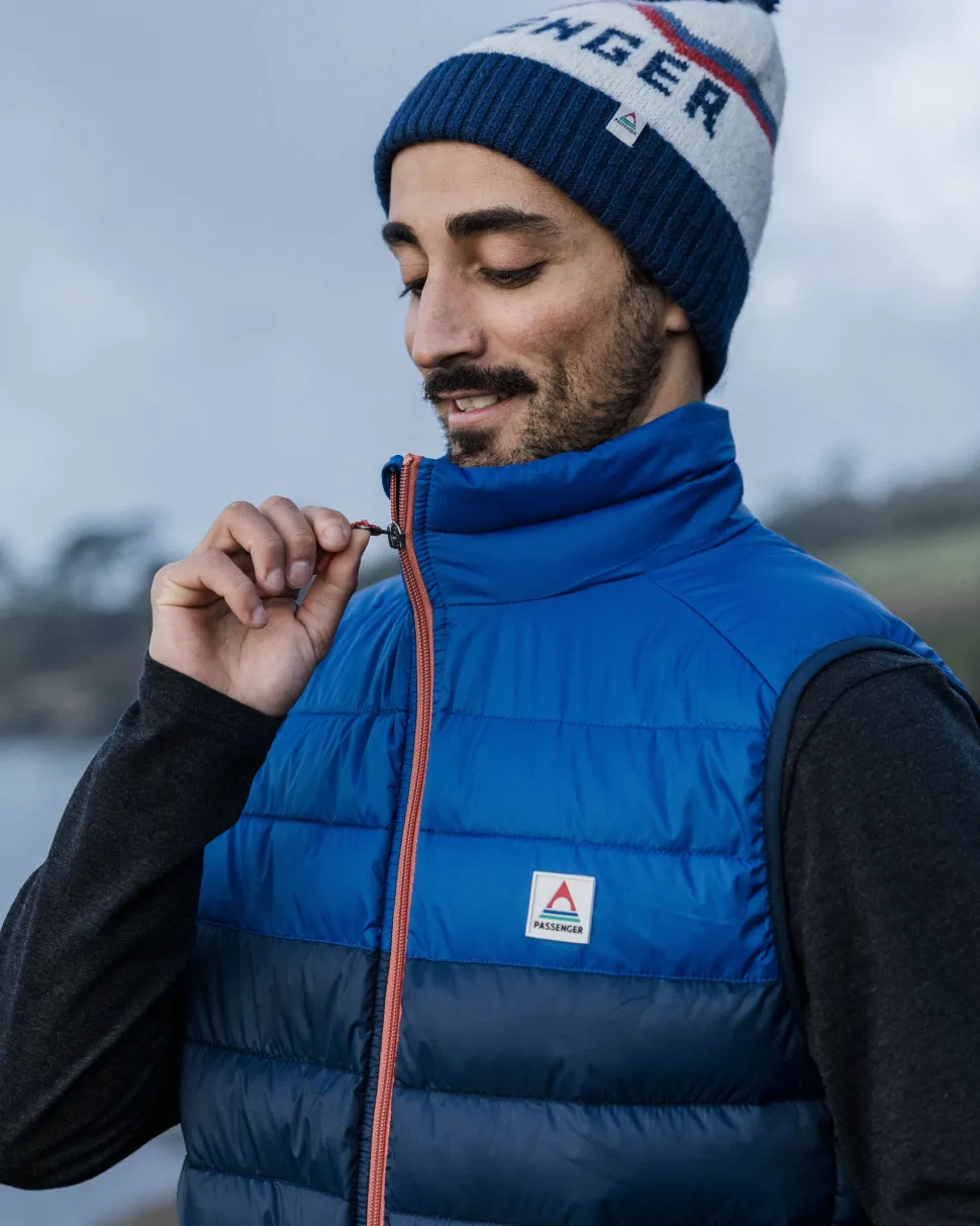 Outlet Passenger Roamer Insulated Vest Rich Navy/Cobalt