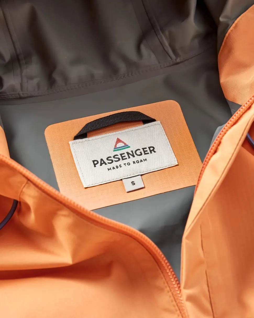 Flash Sale Passenger Scene Water Resistant Recycled Jacket Apricot