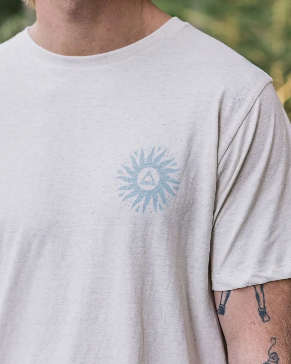 Best Passenger Shine Organic Cotton T-Shirt Milky Marl