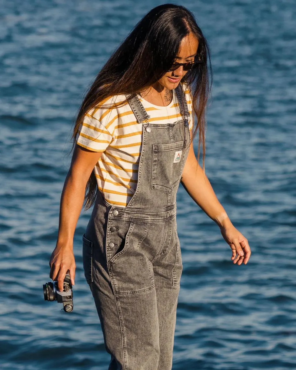 Hot Passenger Skye Stripe T-Shirt Honey