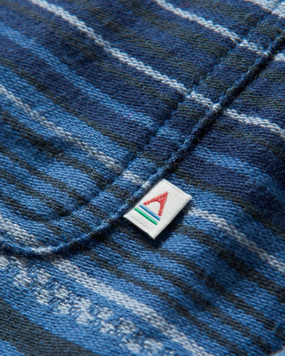 Fashion Passenger Slowdown Heavyweight Overshirt Dark Denim