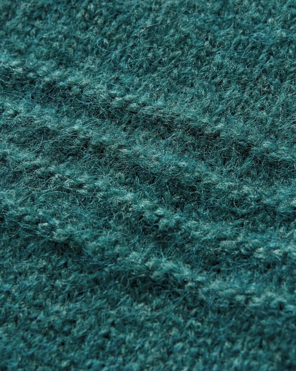 Cheap Passenger Snug Recycled Polo Neck Knitted Jumper Mediterranean