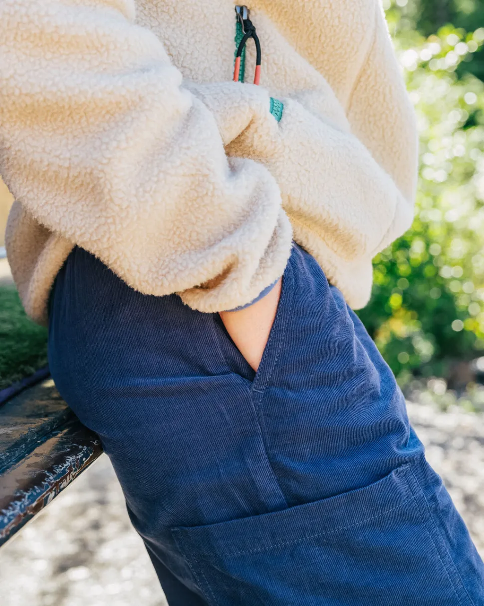 Best Sale Passenger Someday Cord Trouser Dark Denim