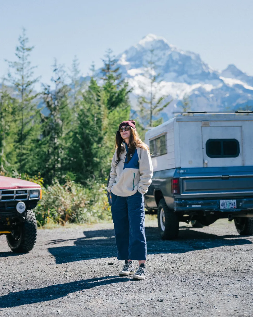 Best Sale Passenger Someday Cord Trouser Dark Denim