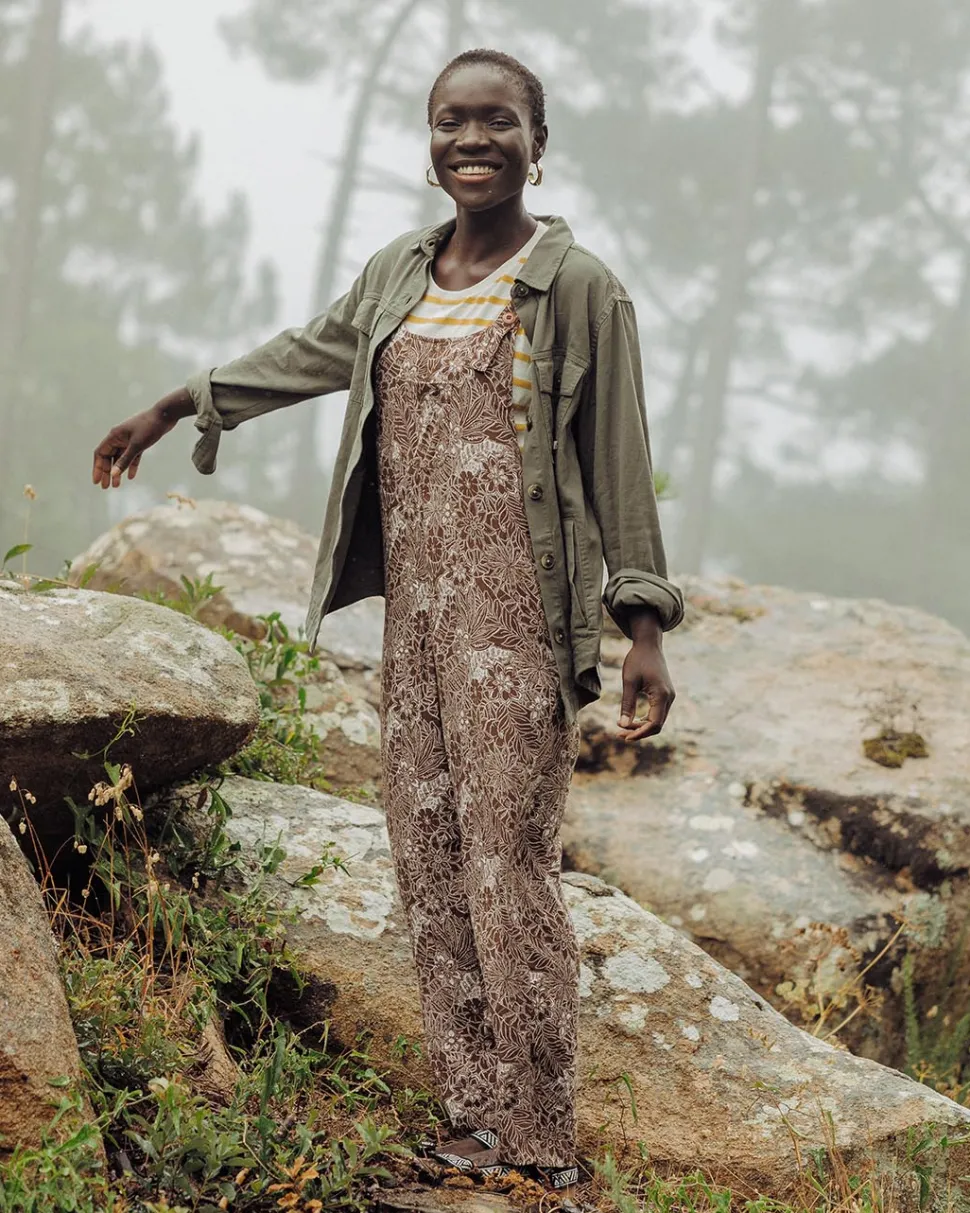 Cheap Passenger Stardust Organic Cotton Ls Shirt Dusty Olive