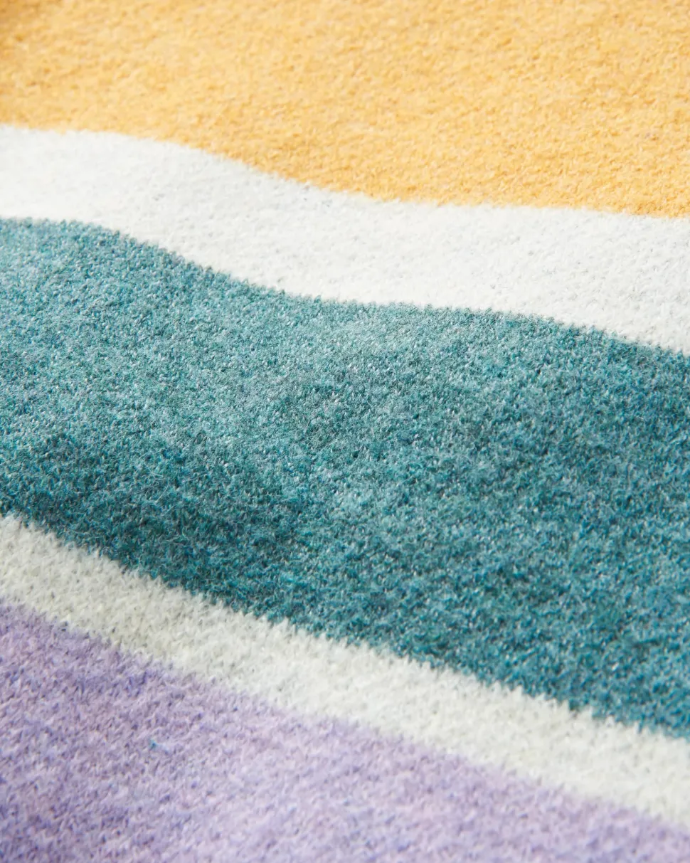 Store Passenger Sunsets Recycled Knitted Jumper Marshmallow