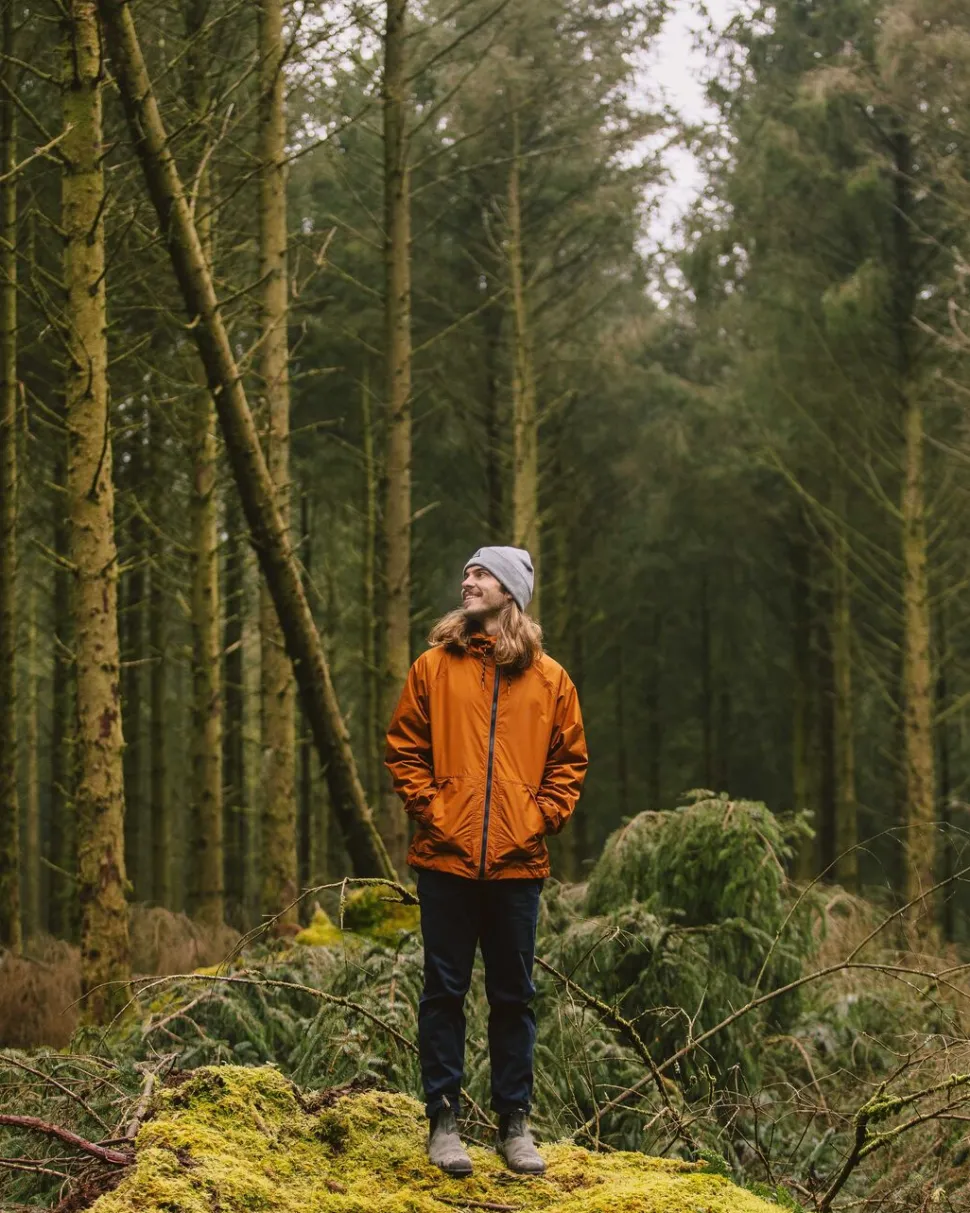 Clearance Passenger Tallows Recycled Water Resistant Jacket Glazed Ginger