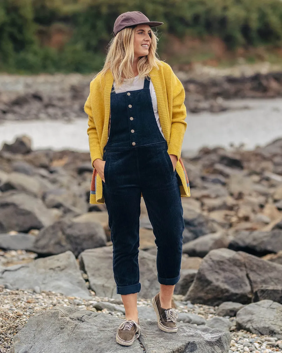 Best Passenger Tiaga Cord Dungarees Deep Navy