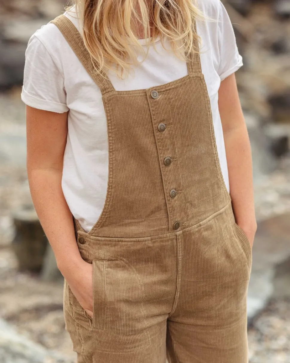 Store Passenger Tiaga Cord Dungarees Biscuit