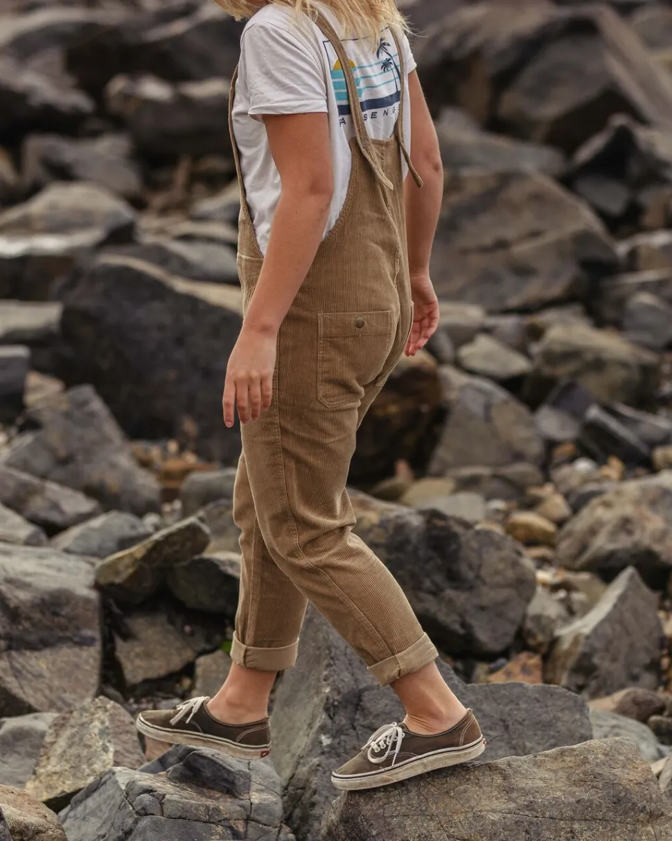 Store Passenger Tiaga Cord Dungarees Biscuit