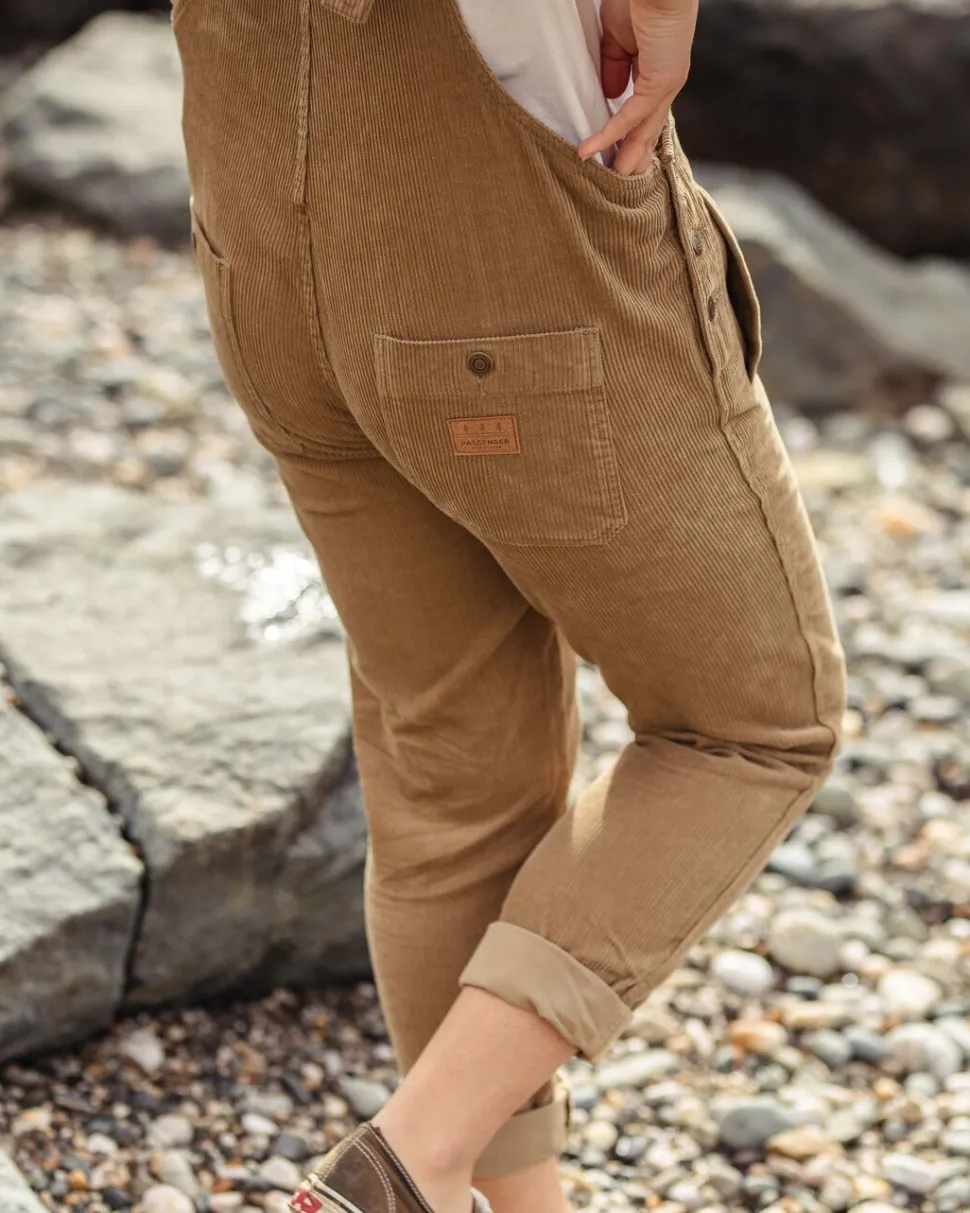 Store Passenger Tiaga Cord Dungarees Biscuit