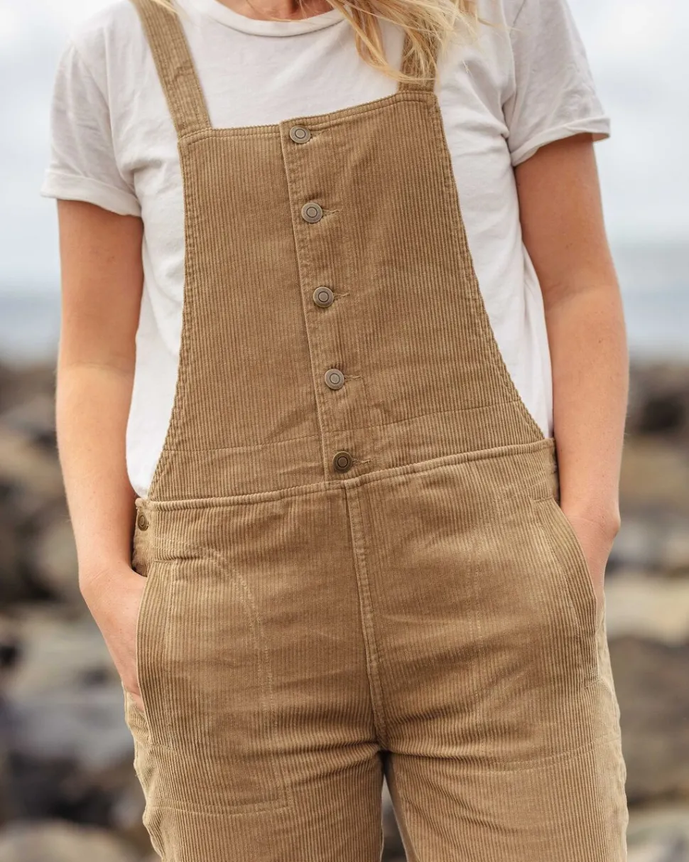 Store Passenger Tiaga Cord Dungarees Biscuit