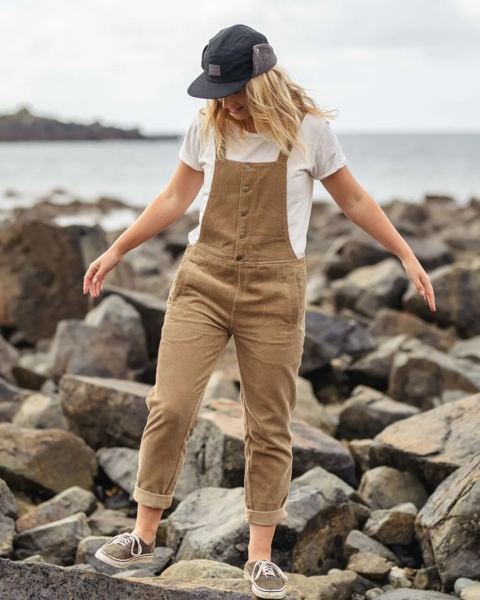 Store Passenger Tiaga Cord Dungarees Biscuit