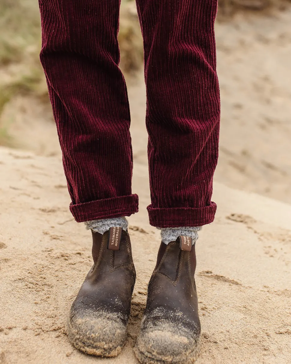 Outlet Passenger Tiaga Cord Dungarees Windsor Wine