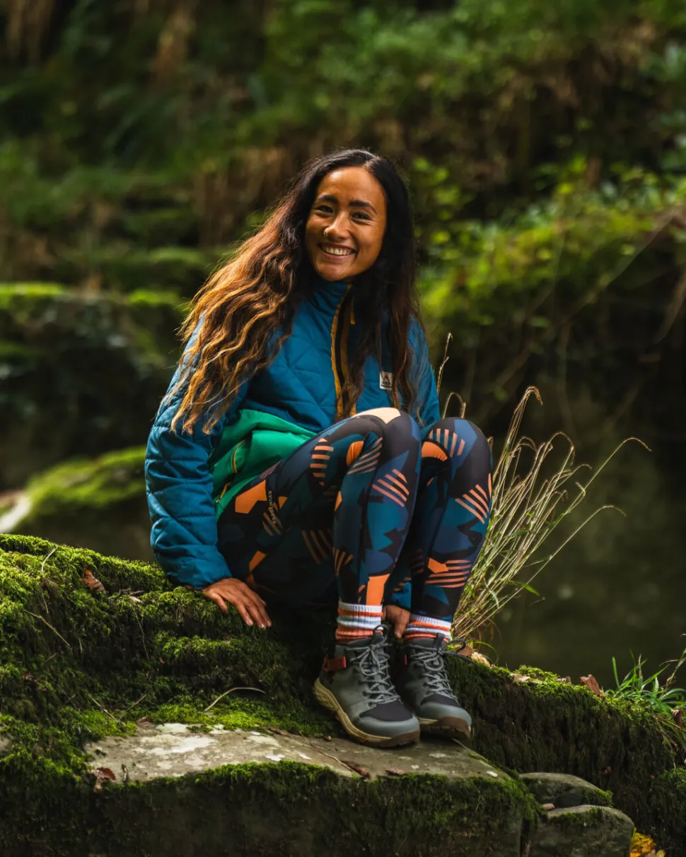 Online Passenger Trace Recycled Thermore® Insulated Jacket Corsair Blue/ Jungle Green