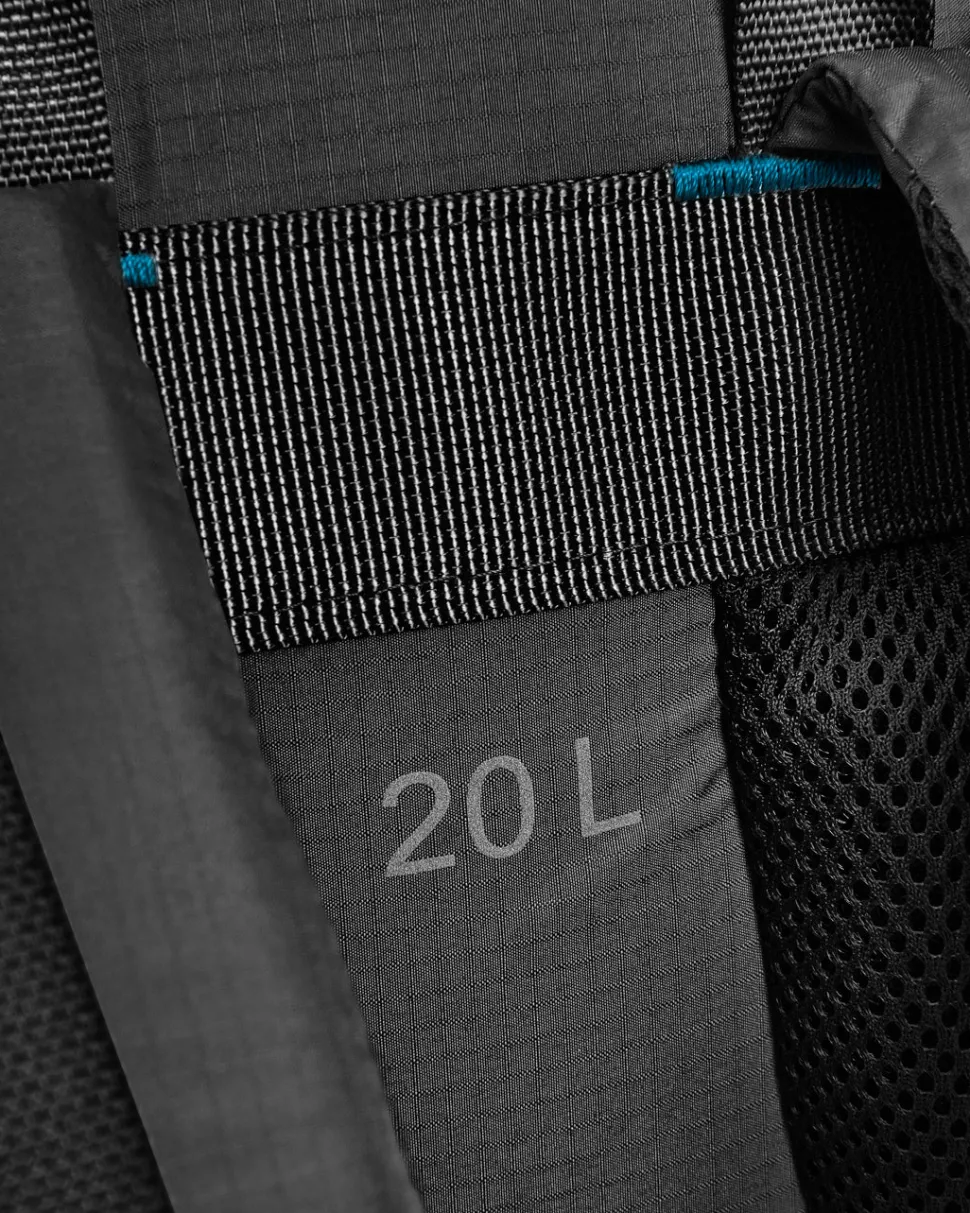 Discount Passenger Track Recycled 20L Backpack Black