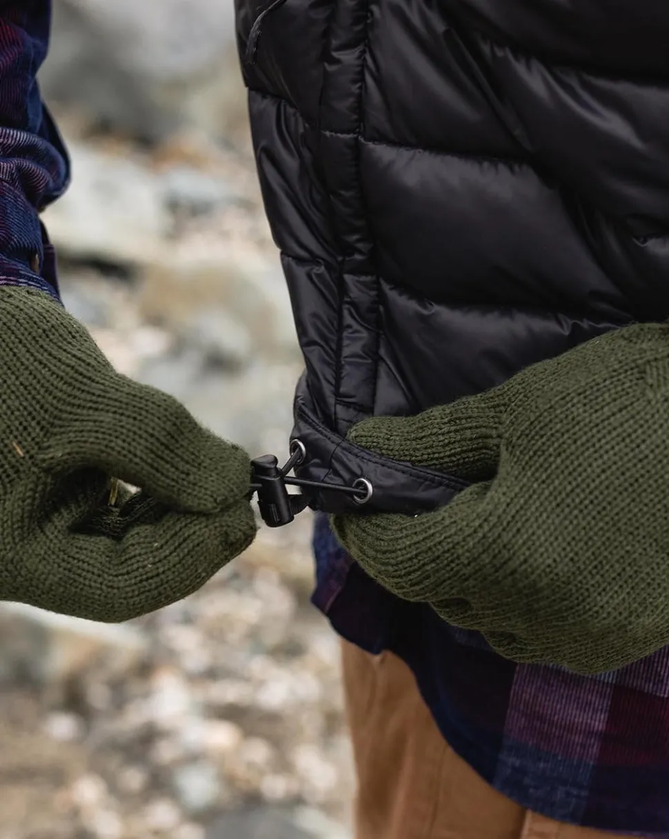 Cheap Passenger Travel Insulated Vest True Black