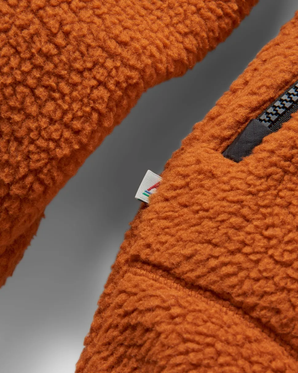 Clearance Passenger Tripper 2.0 Full Zip Recycled Sherpa Fleece Glazed Ginger