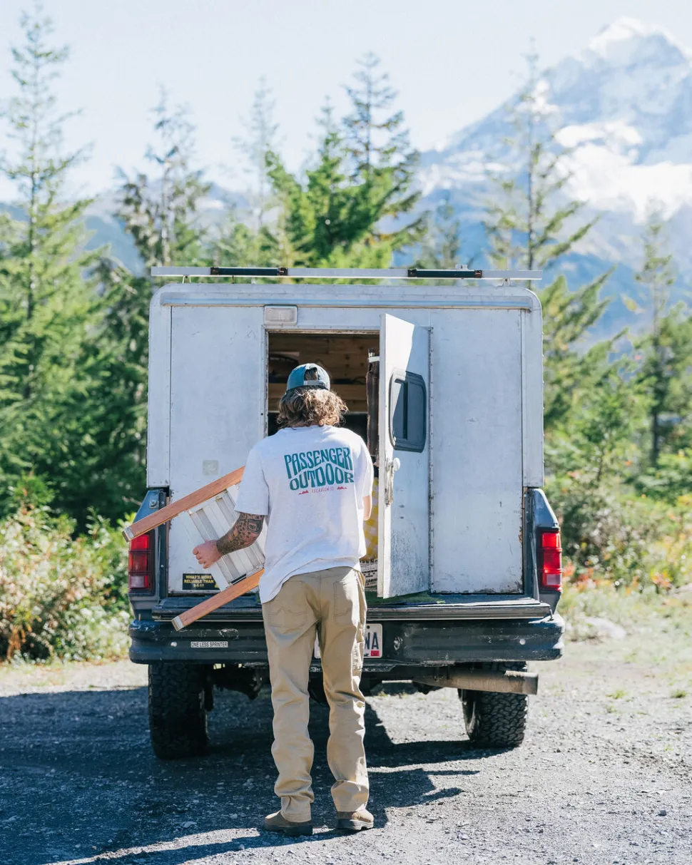 Online Floris van Bommel Vantage Organic Cotton Canvas Trouser Biscuit