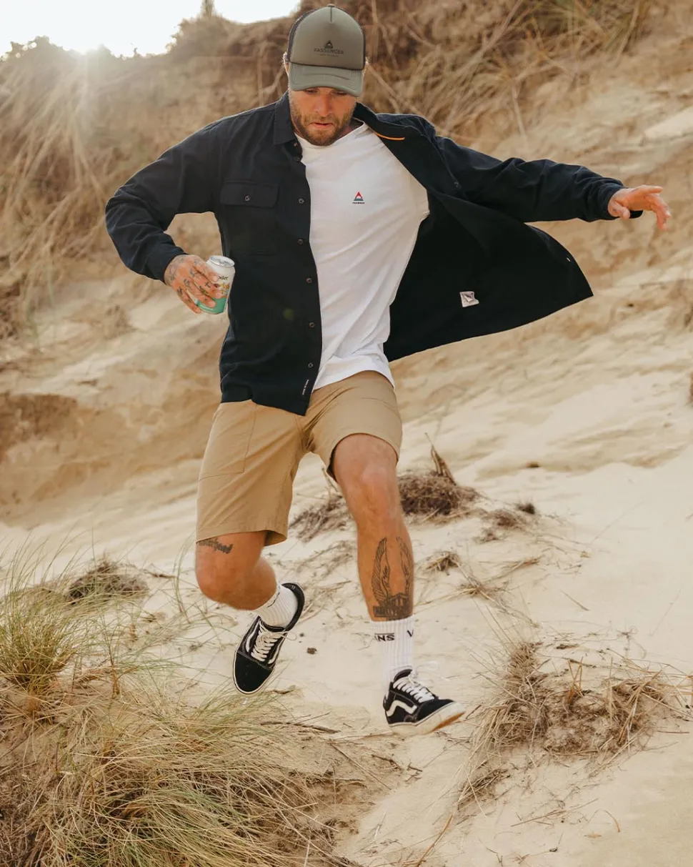 Cheap Passenger Vision Organic Cotton Shirt Black