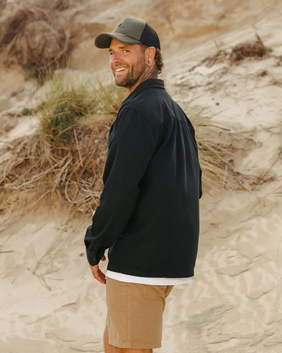 Cheap Passenger Vision Organic Cotton Shirt Black