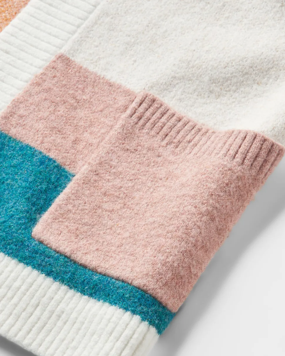 Store Passenger Vista Recycled Knitted Cardigan Off White