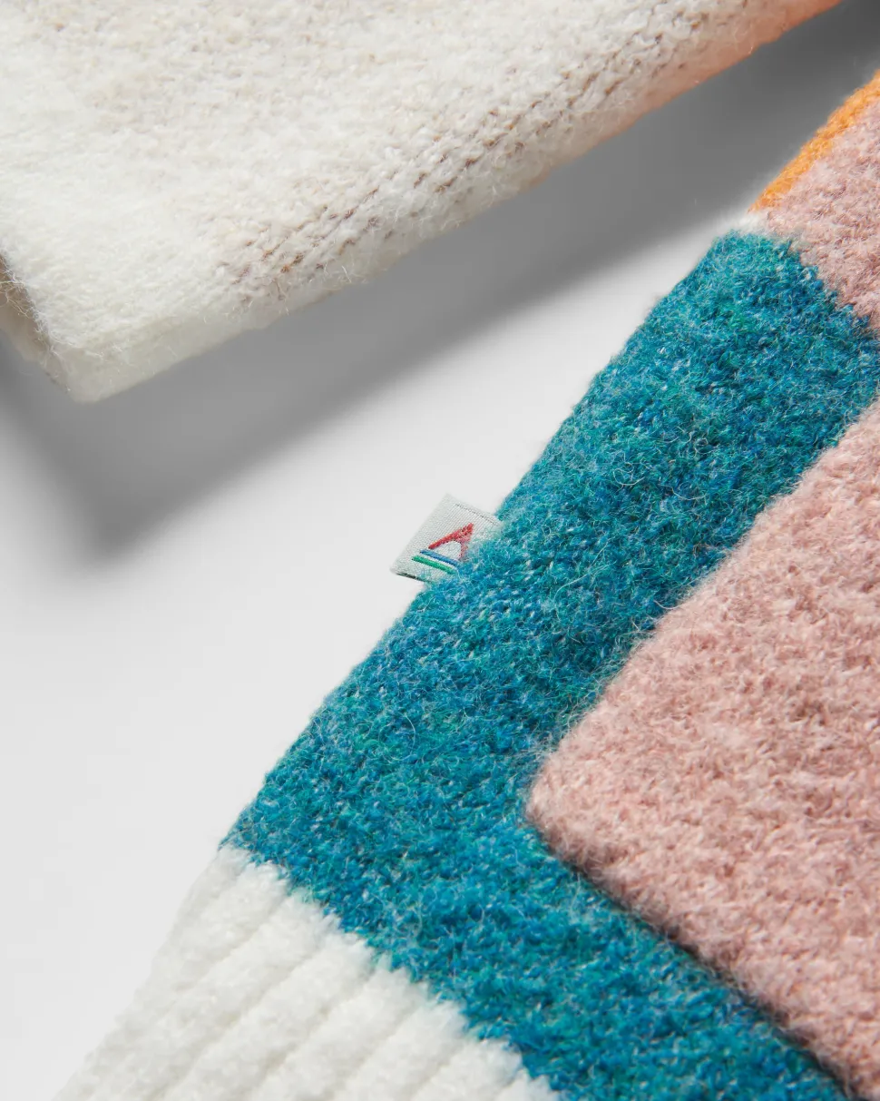 Store Passenger Vista Recycled Knitted Cardigan Off White