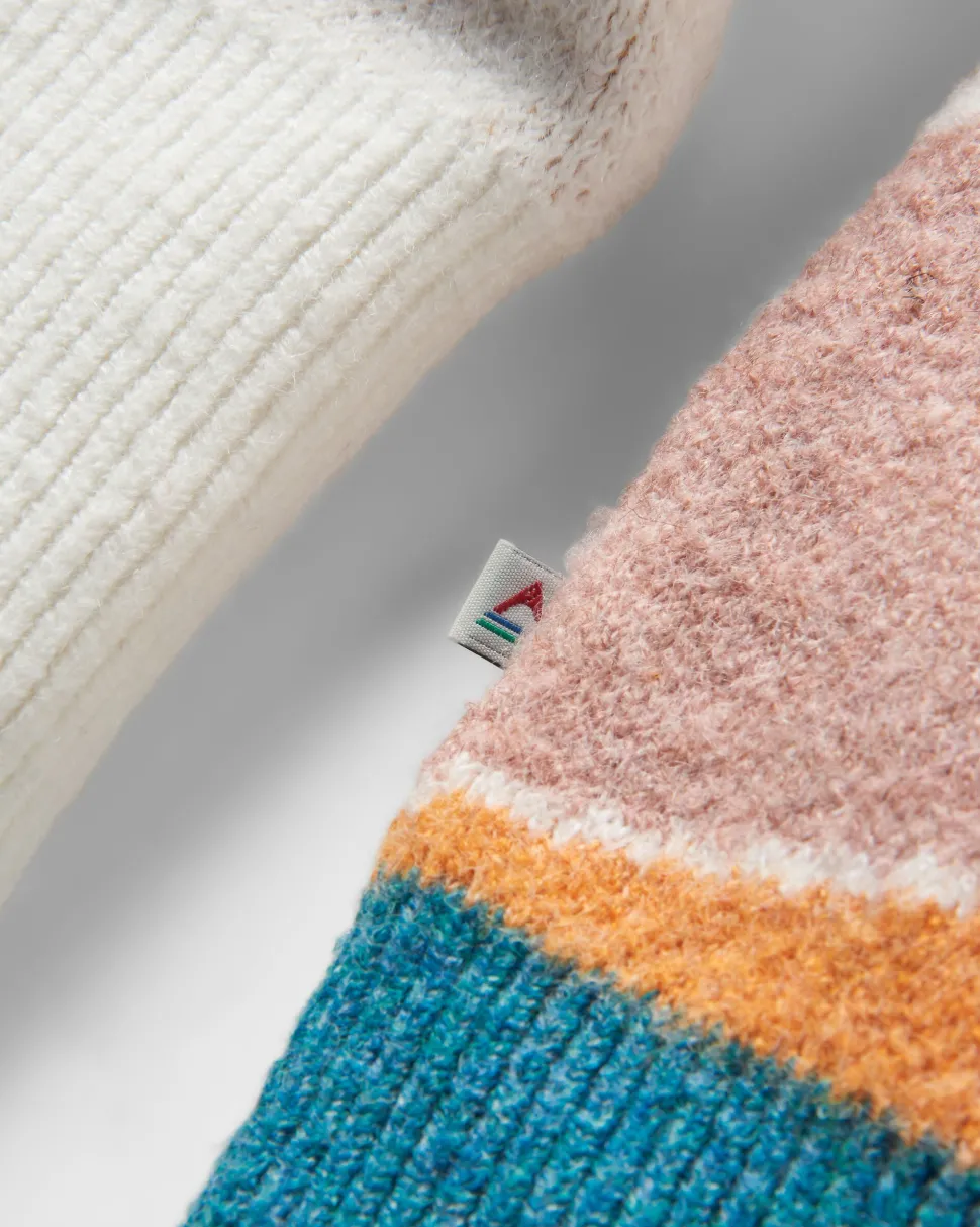 Discount Passenger Vista Recycled Oversized Knitted Jumper Off White