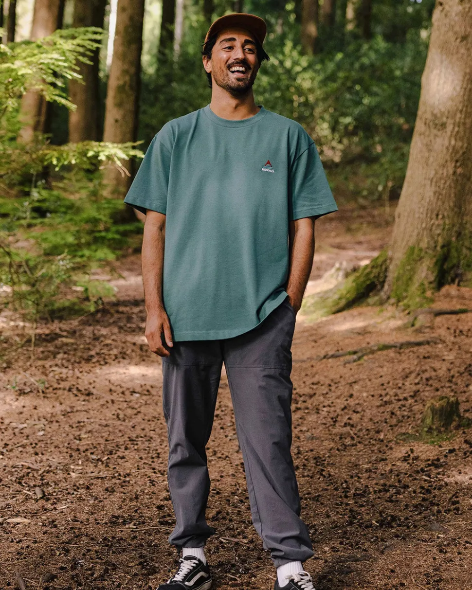 Shop Passenger Vita Organic Relaxed Fit T-Shirt Deep Ocean