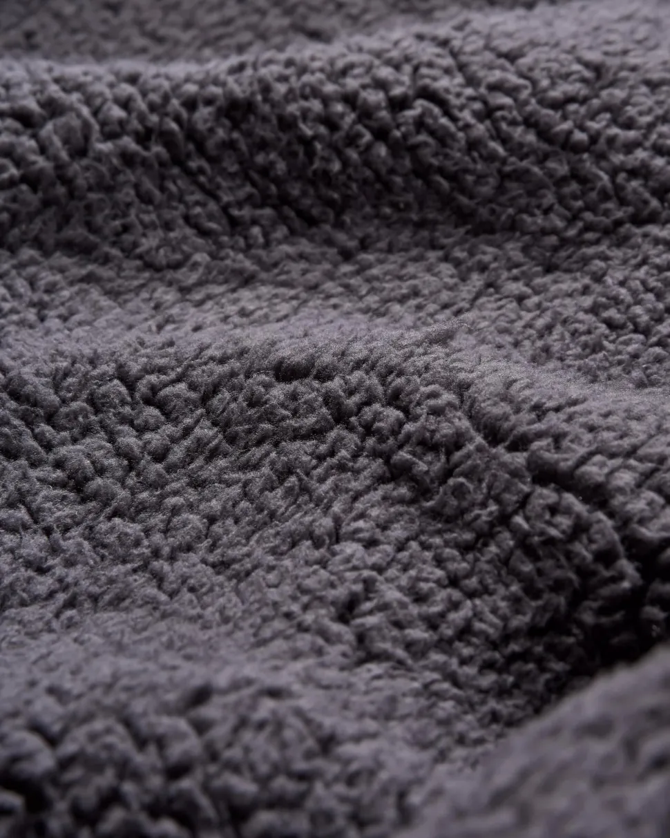 Online Passenger Waves Recycled Sherpa Lined Changing Robe Dark Denim/ Deep Navy