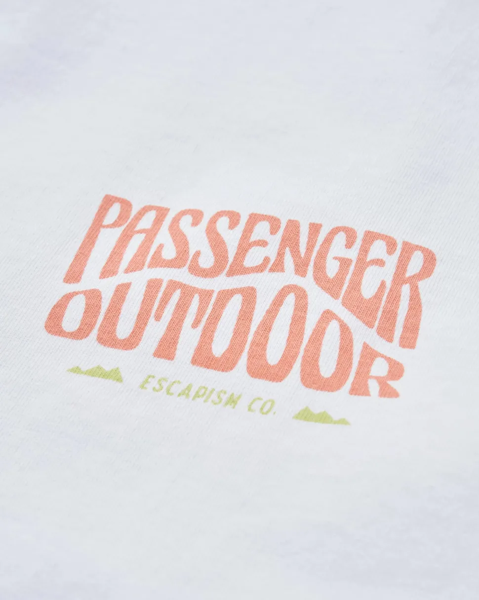 Fashion Passenger Yuca Recycled Relaxed Fit T-Shirt White